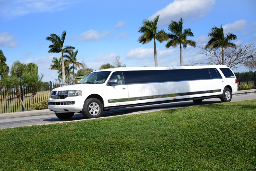 White Navigator Limo Fort Lauderdale FLLimousine