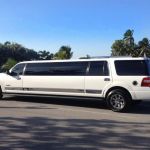 White Ford Expedition Limo