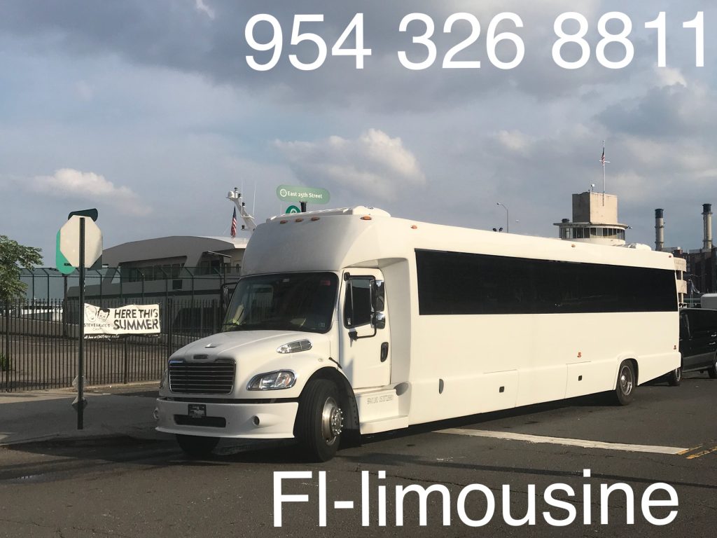 Luxury Freightliner Coach Bus South Florida